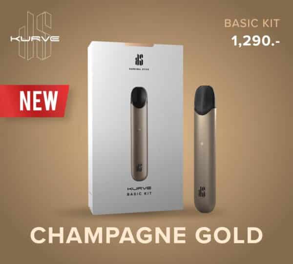 KS KURVE Basic Kit Champagne Gold สีทอง พร้อมความหรูหราและเรียบง่าย