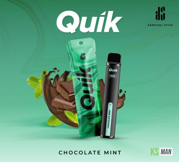 KS Quik 2000 Puffs กลิ่น Chocolate Mint พอตยอดนิยมที่ทุกคนไม่ควรพลาด