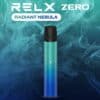 RELX Zero สี Radiant Nebula เครื่องสีฟ้าอมเขียว สีที่พิเศษสุด RELX POD