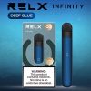 RELX Infinity สี Deep Blue เครื่องสีน้ำเงิน จาก RELX POD โดนใจใครหลายคน