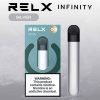 RELX Infinity สี Silver เครื่องสีเงิน เงางาม สว่างตา จากแบรนด์ชั้นนำ RELX POD