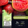 KS Pod Max กลิ่น สตรอว์เบอร์รี่ฝรั่ง รสเต็มแมกซ์กับ Strawberry Guava
