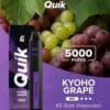 KS Quik 5000 กลิ่น องุ่นเคียวโฮ อร่อยแน่ พอต quik ส่งกลิ่นตรงจากญี่ปุ่น
