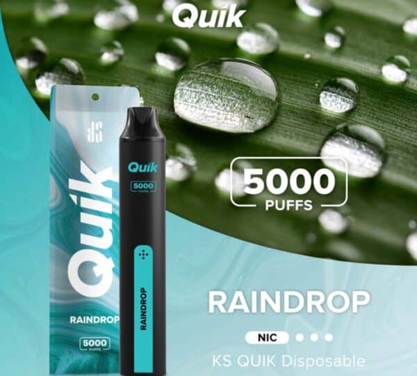 KS Quik 5000 กลิ่น น้ำฝน หยาดน้ำจากฟ้า ks quik pod กลิ่นแปลก แต่ดี